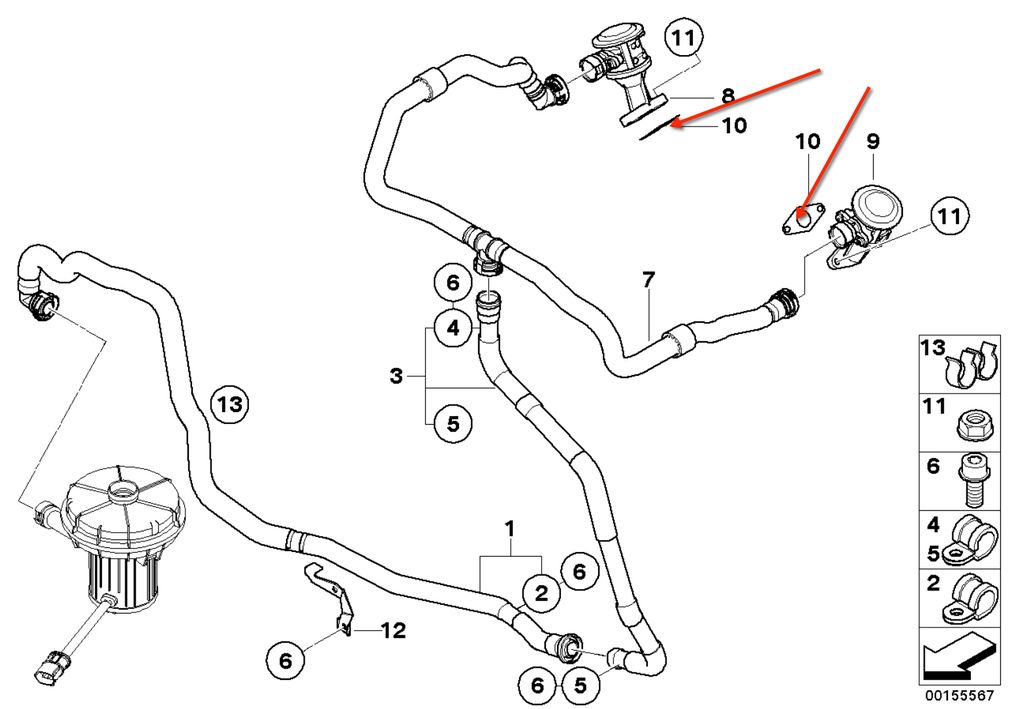 277D P114D Post Catalyst Fuel Trim Via Oxygen Sensor System Too Lean