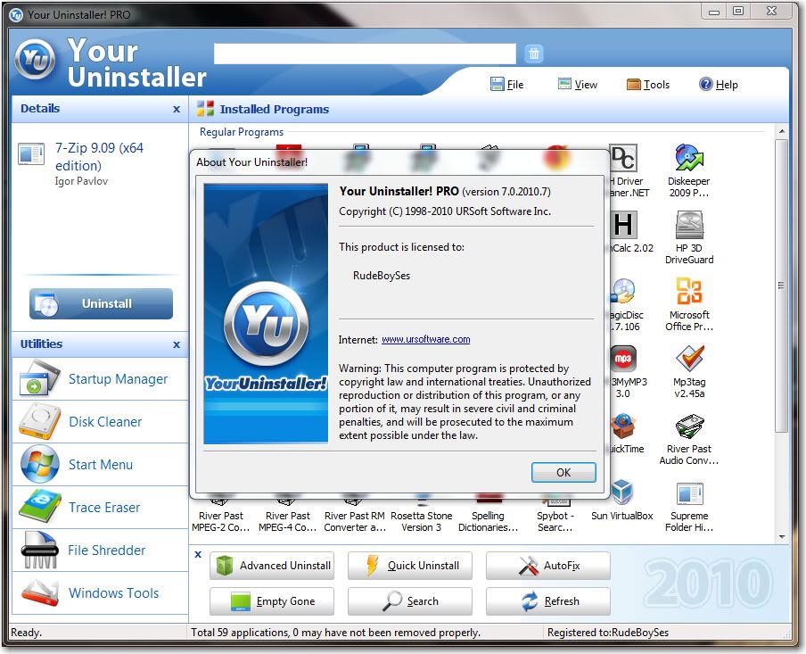 Your Uninstaller! PRO 2010 v7 0 2010 7 [KEYGEN][H33T][RBS] preview 1