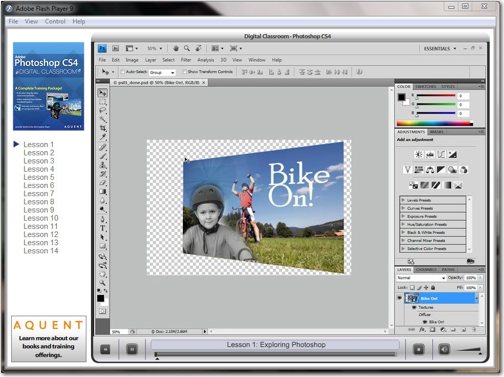 Adobe Photoshop CS4 Digital Classroom [DiGiTAL EDiTiON][RBS] preview 1