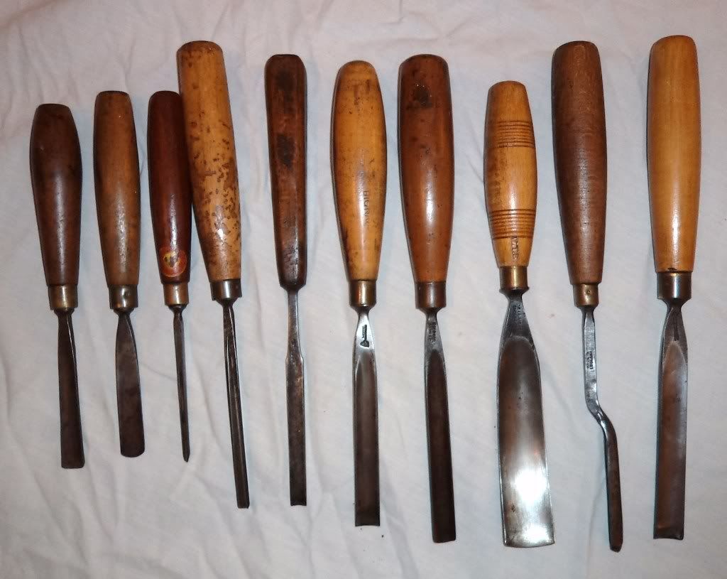 Antique Wood Carving Tools