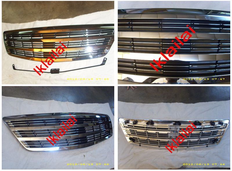 NissanTeana09-12FrontGrilleAxisStyleAllChromeABSMaterial-4.jpg Nissan Teana '09-12 Front Grille [Axis Style] All Chrome ABS Material-4
