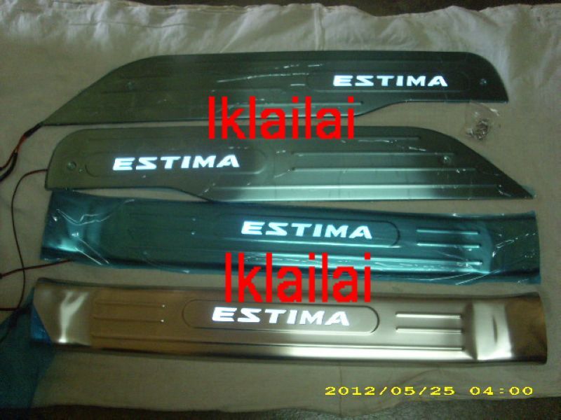 ToyotaEstima08SideDoorSillPlateLED4pcsset-2.jpg Toyota Estima `08 SideDoor Sill Plate LED [4pcs set]-3