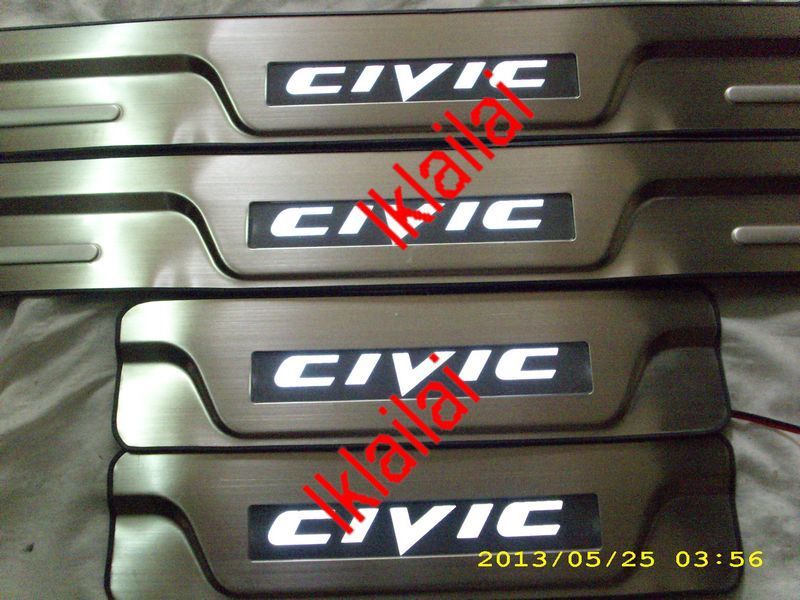 Honda CIVIC '12 Door Side Sill Plate With LED Light [4pcs/set]- photo HondaCIVIC12DoorSideSillPlateWithLEDLight4pcsset-3_zps5309b019.jpg