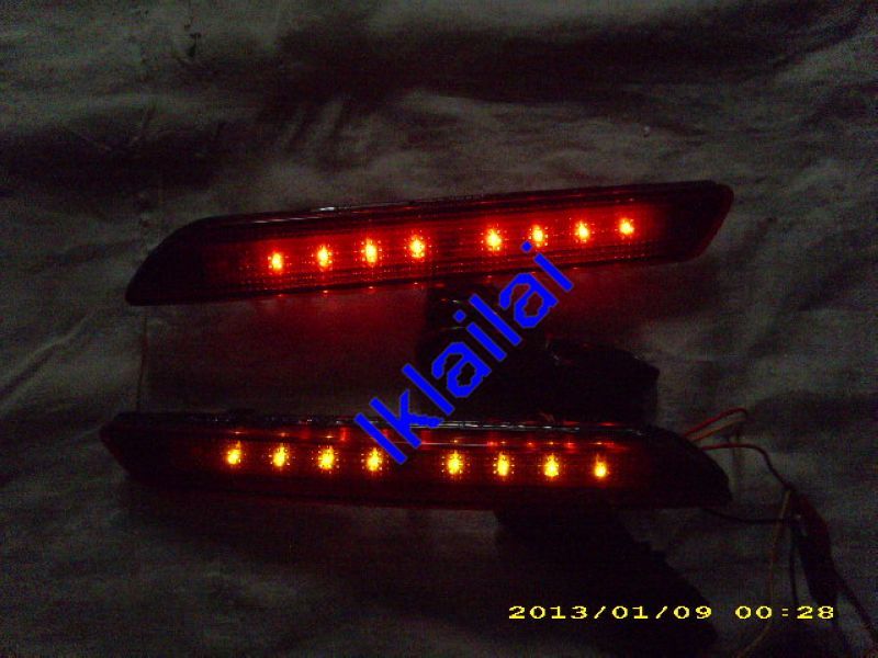 Honda CRV 3.5 '10-11 Rear Bumper Reflector LED Light [Red/Smoke]-3 HondaCRV3510-11RearBumperReflectorLEDLightRedSmoke-6_zpsdd34f9eb.jpg