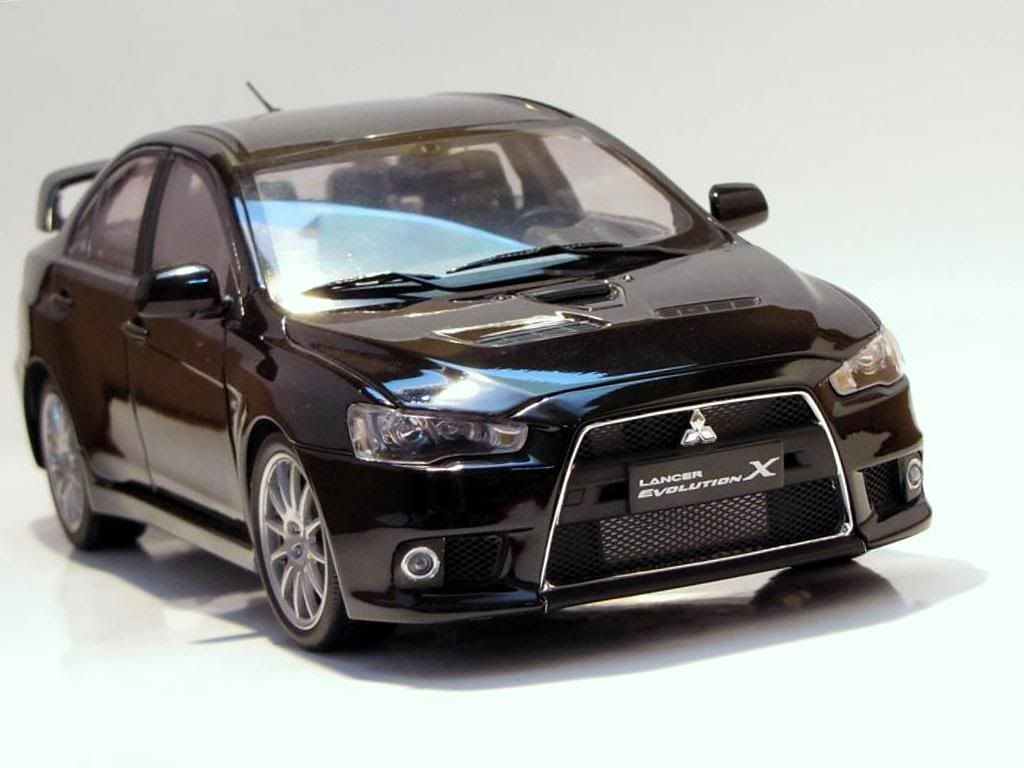 118 CSM Mitsubishi Lancer Evo X DX Sedan Coupe Convertible