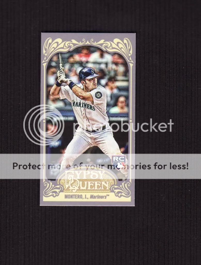 2012 Topps Gypsy Queen JESUS MONTERO Rookie Mini #1  