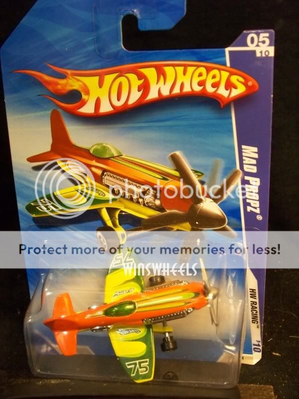 hot wheels 2010 #151 214 MAD PROPZ ORNG INTL  