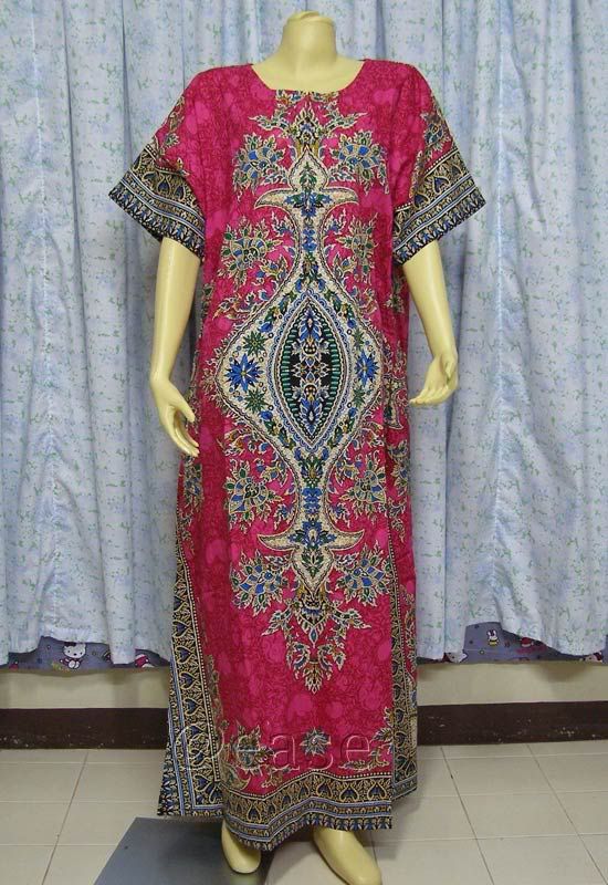 Cotton Kaftan Maxi Dress PLUS SIZE 2X  