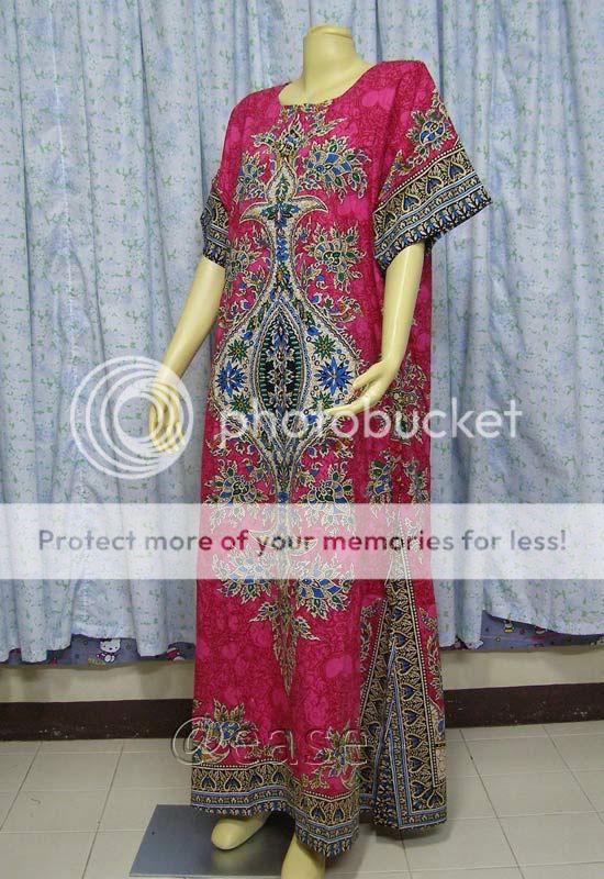 Cotton Kaftan Maxi Dress PLUS SIZE 2X  