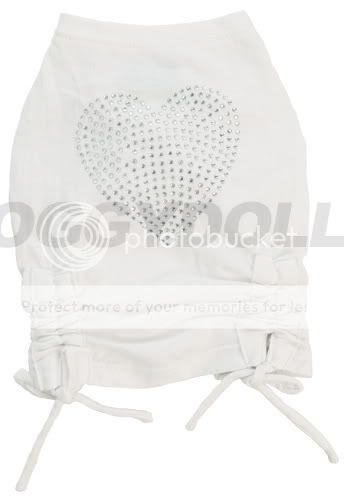 Dog Apparel DUC304 Shirt Costume Pet Clothes SEXY HEART  