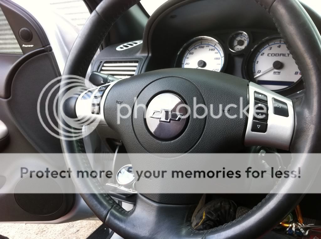 Custom steering wheel emblems Cobalt SS Network