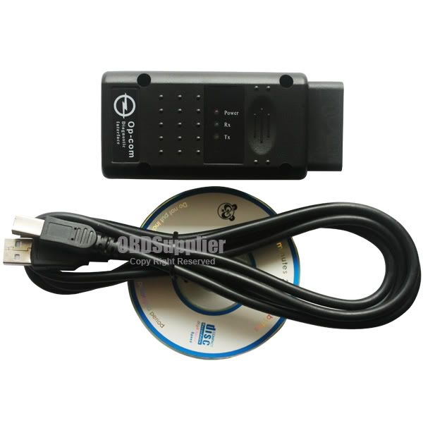 11/2011 OPCOM OP COM v1.44 Opel Vauxhall OBD OBD2 Diagnostic Interface